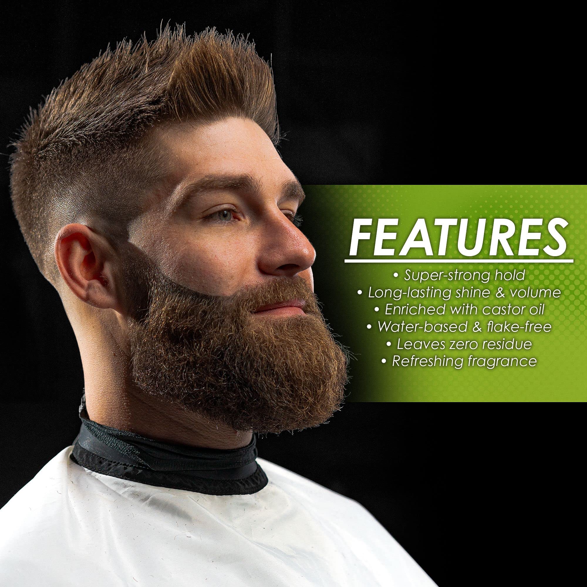 L3 Level 3 Slime Gel hair-styling-application demonstrates sculpting.