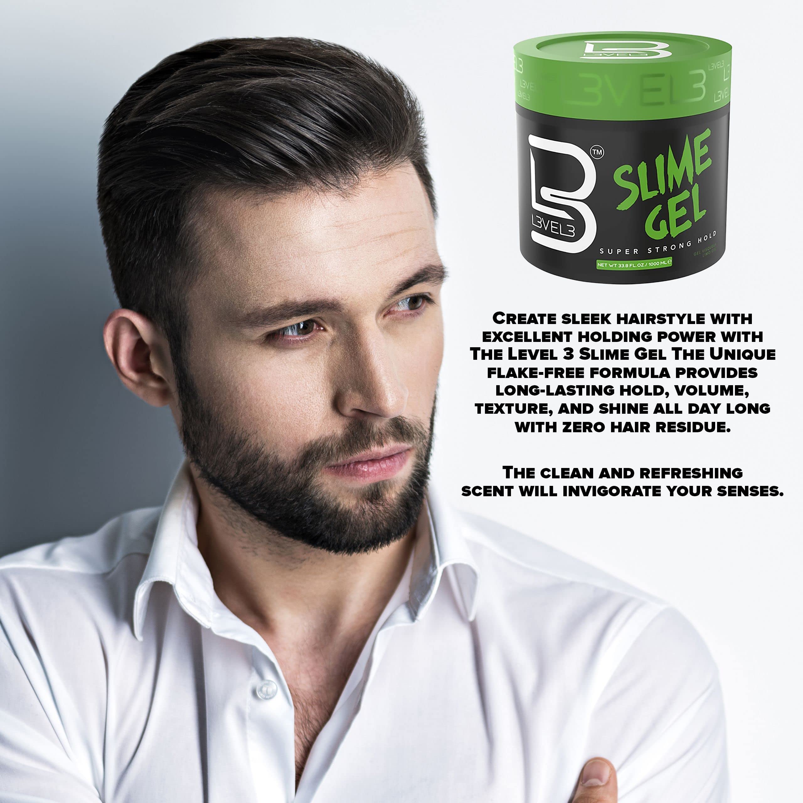 L3 Level 3 Slime Gel shine-finish captures sleek look.