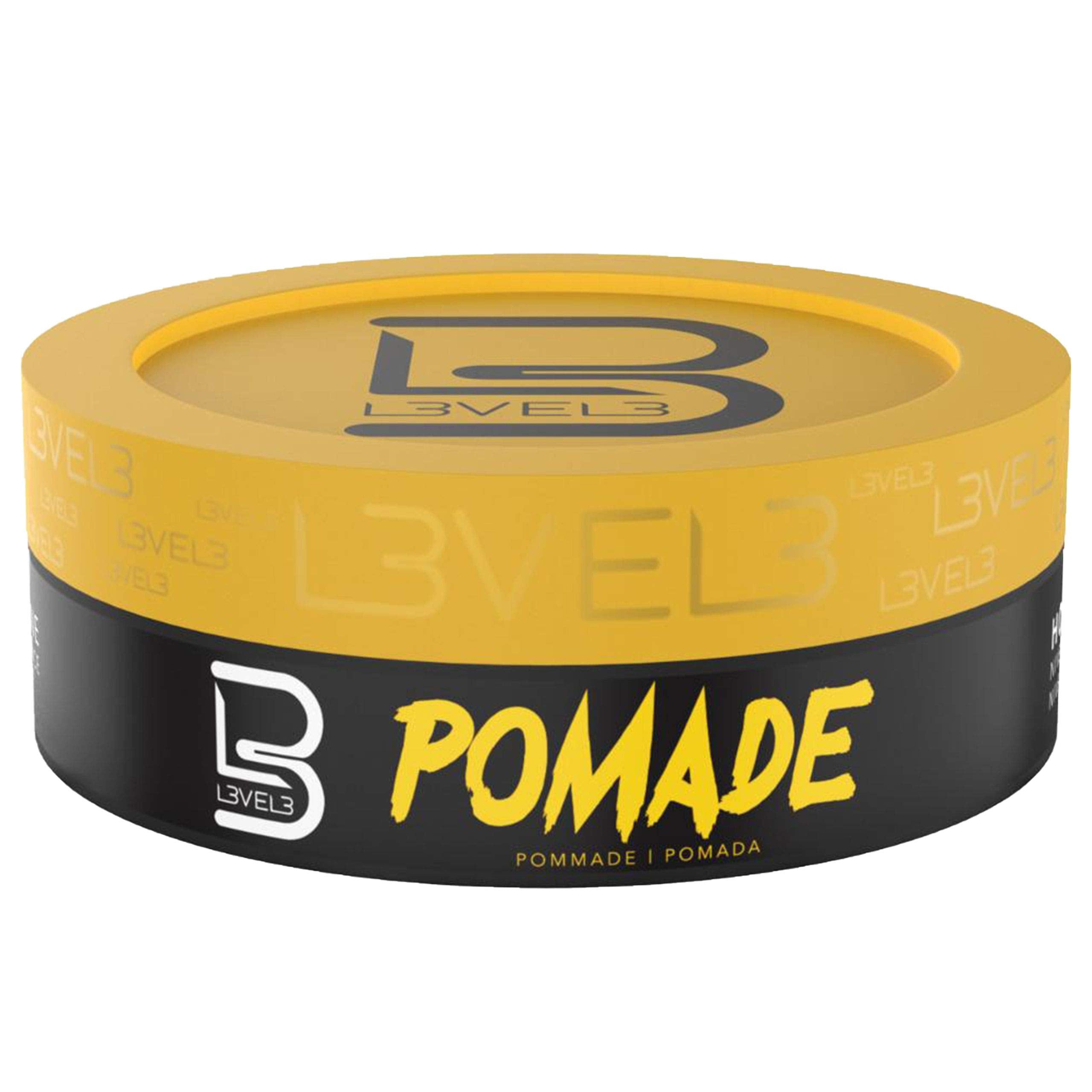 L3 Level 3 Pomade provides long-lasting hold for pompadours and waves