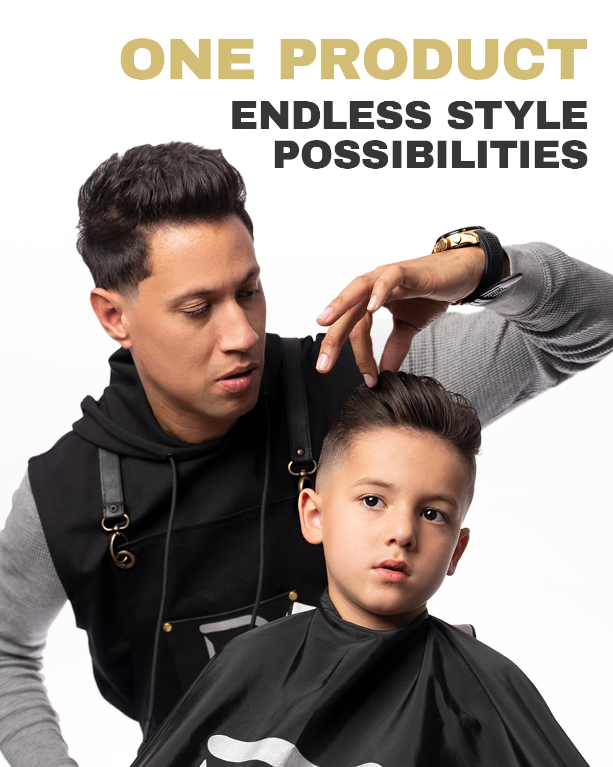 L3 Level 3 Pomade delivers shine with no residue or greasiness