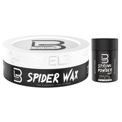 L3 Level 3 Spider Wax packaging highlights premium design for all day styling
