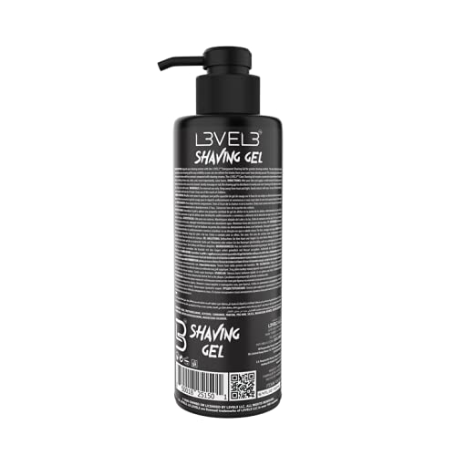 L3 Shaving Gel Ice packaging on shelf highlights modern design and refreshing scent.
