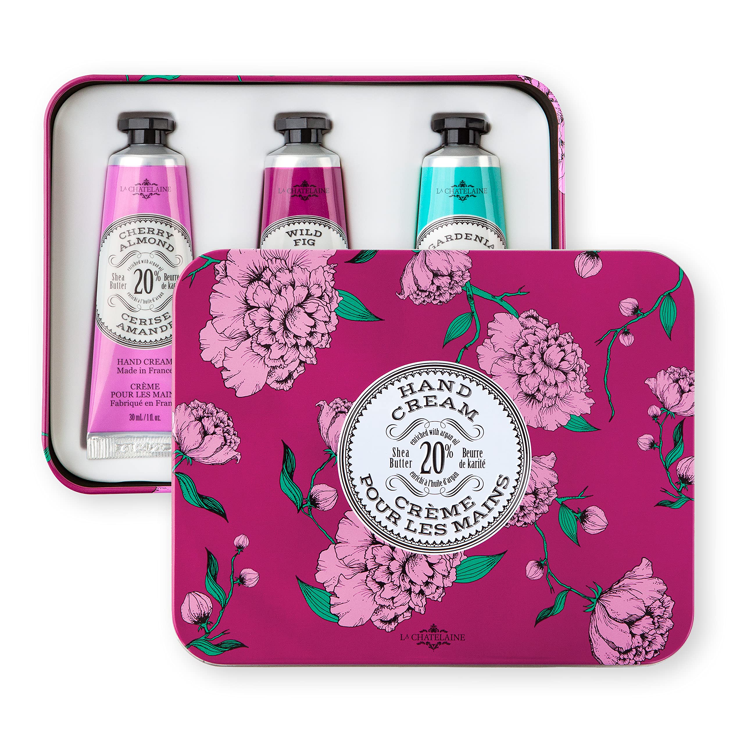 La Chatelaine gift set wrapped packaging ready for gifting