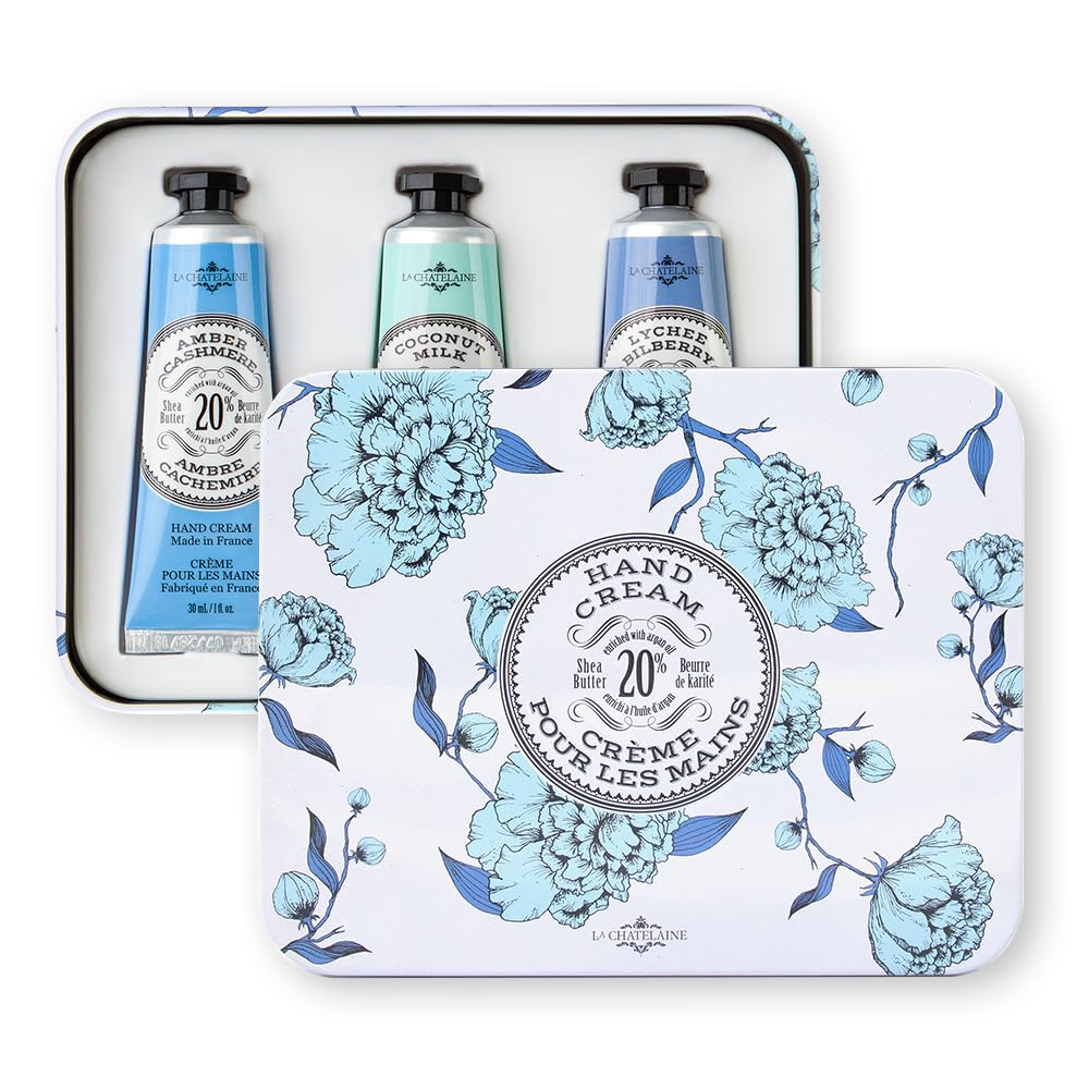 Argan Oil and Vitamin E nourish for soft hands.