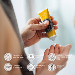 La Chatelaine Sandalwood fragrance hand cream with warm woody notes for daily use.