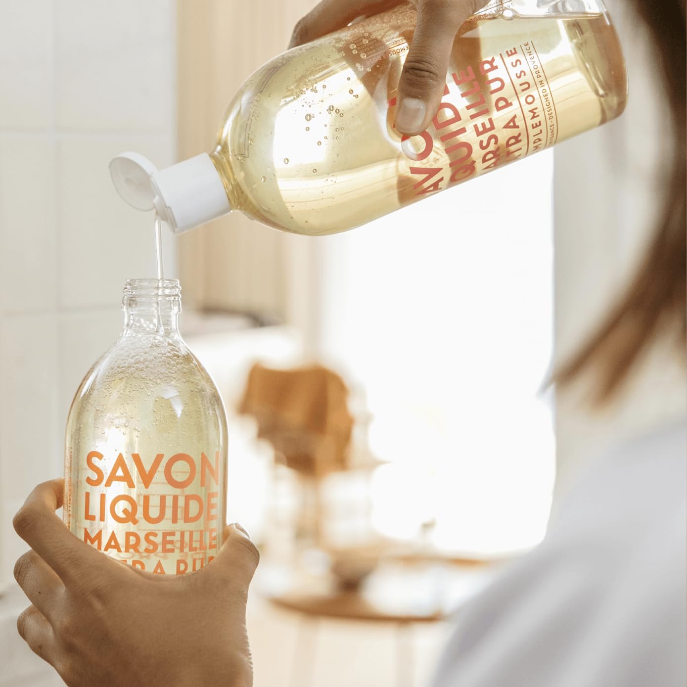 La Compagnie de Provence 97-percent natural ingredients graphic underscores clean, responsibly sourced formula.