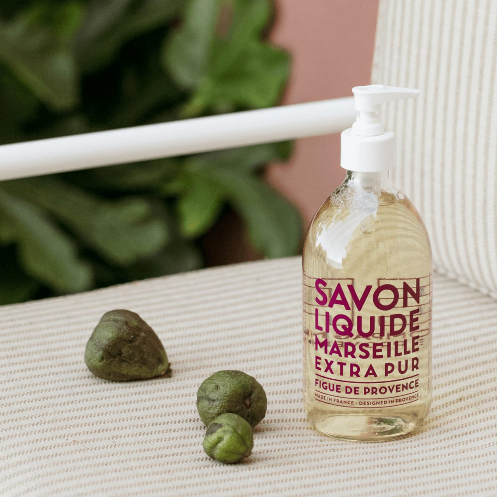 La Compagnie de Provence label closeup features the Fig of Provence.