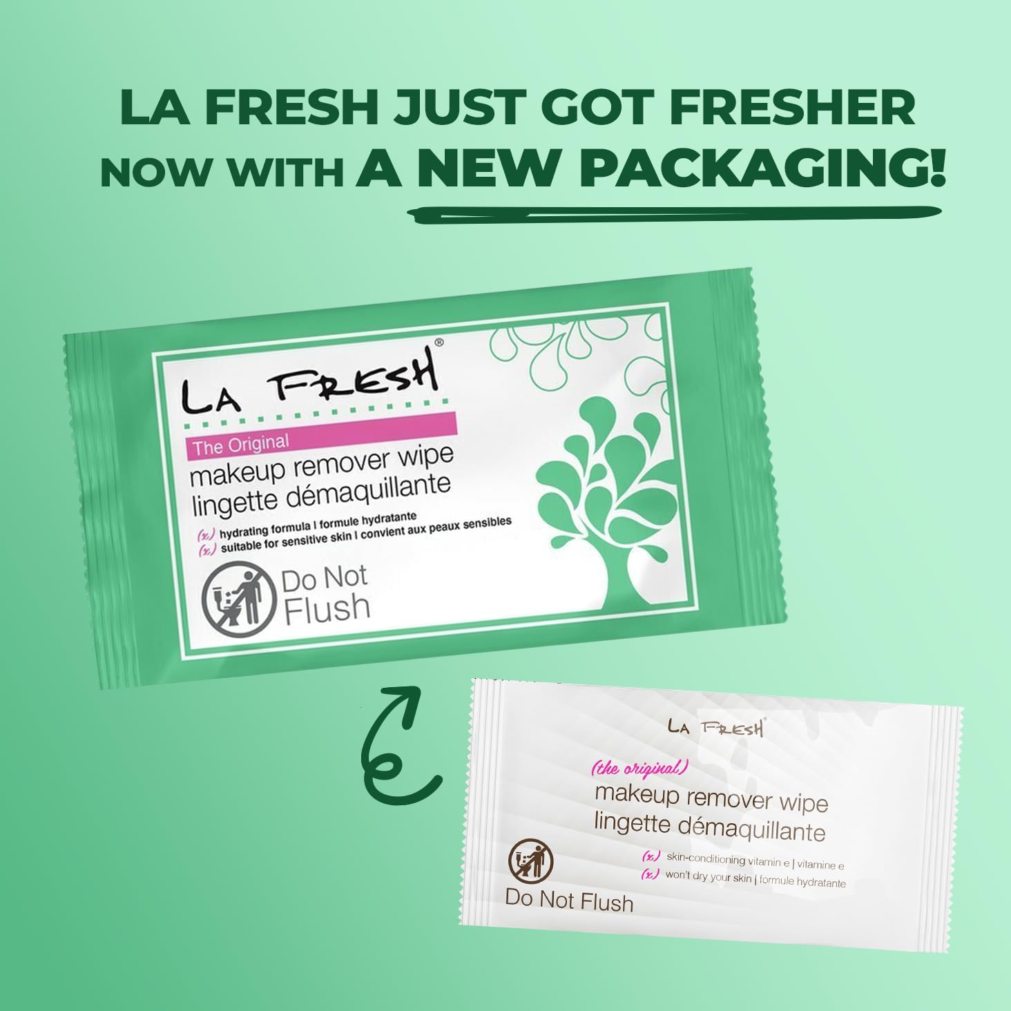 LA Fresh eco-friendly branding highlighting cruelty-free, responsible skincare