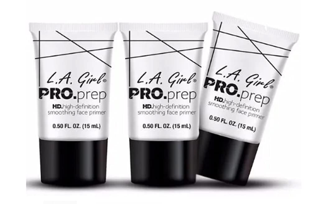 L.A. Girl High Definition Smoothing Primer side view highlights compact packaging for daily use.