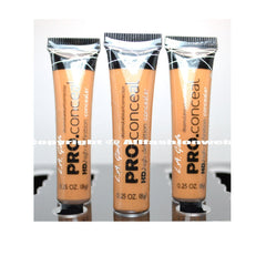 L.A. Girl Pro Concealer Fawn packaging highlighting shade variety