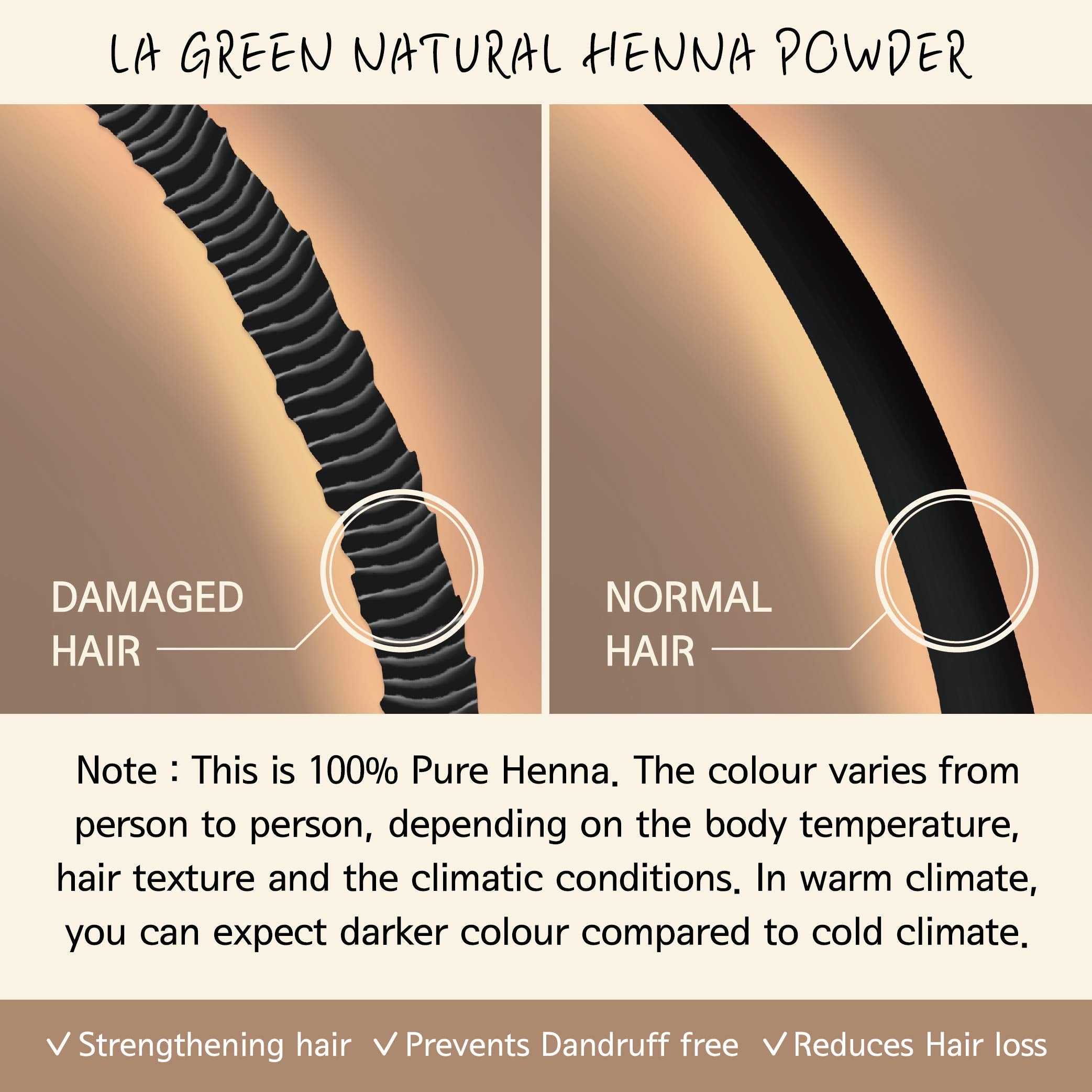 LA GREEN henna powder bowl for mixing shows user-friendly DIY dye prep