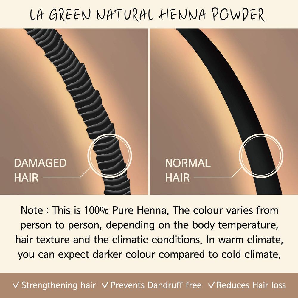 LA GREEN henna powder bowl for mixing shows user-friendly DIY dye prep