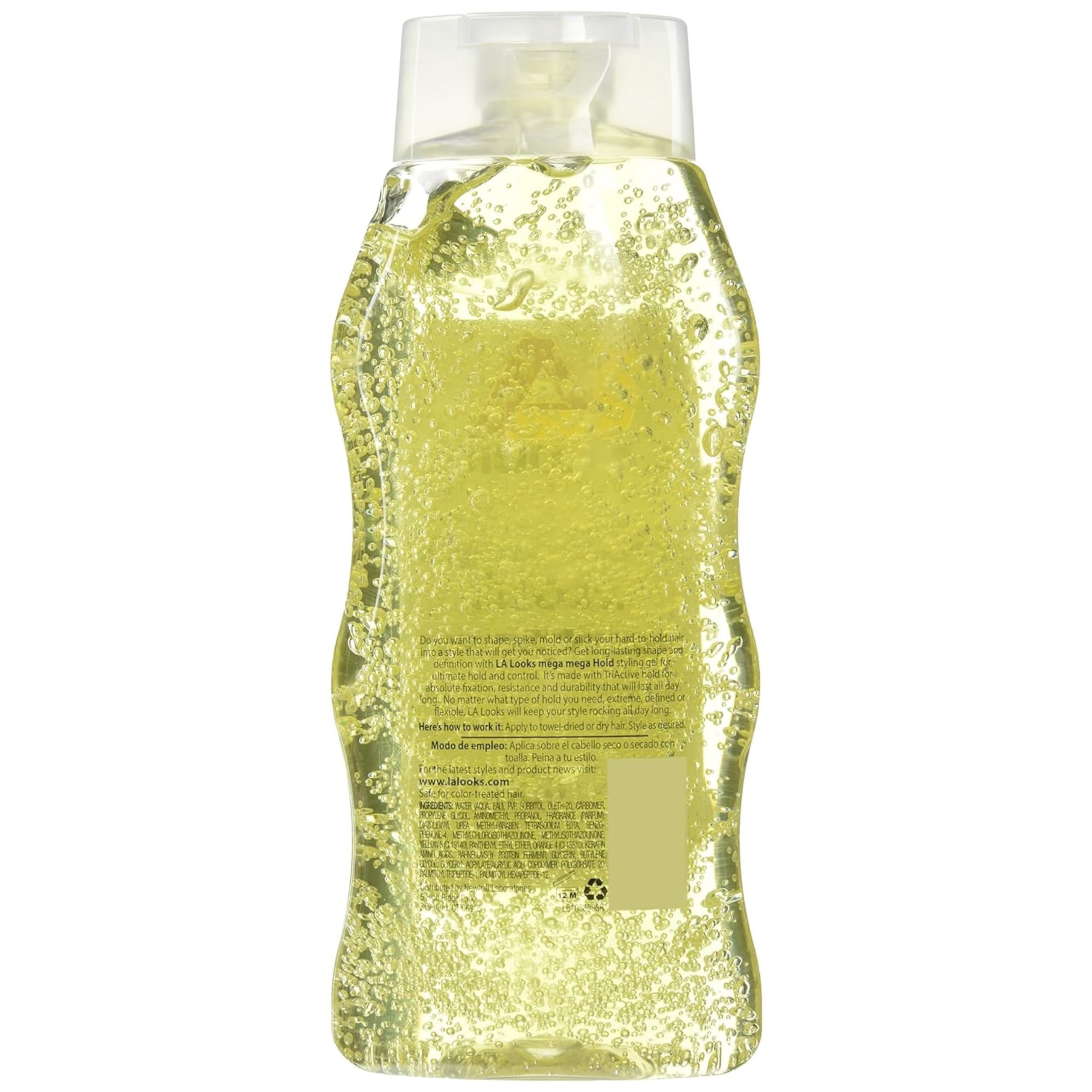 L.A. Looks Mega Mega gel withstands wind for reliable hold.