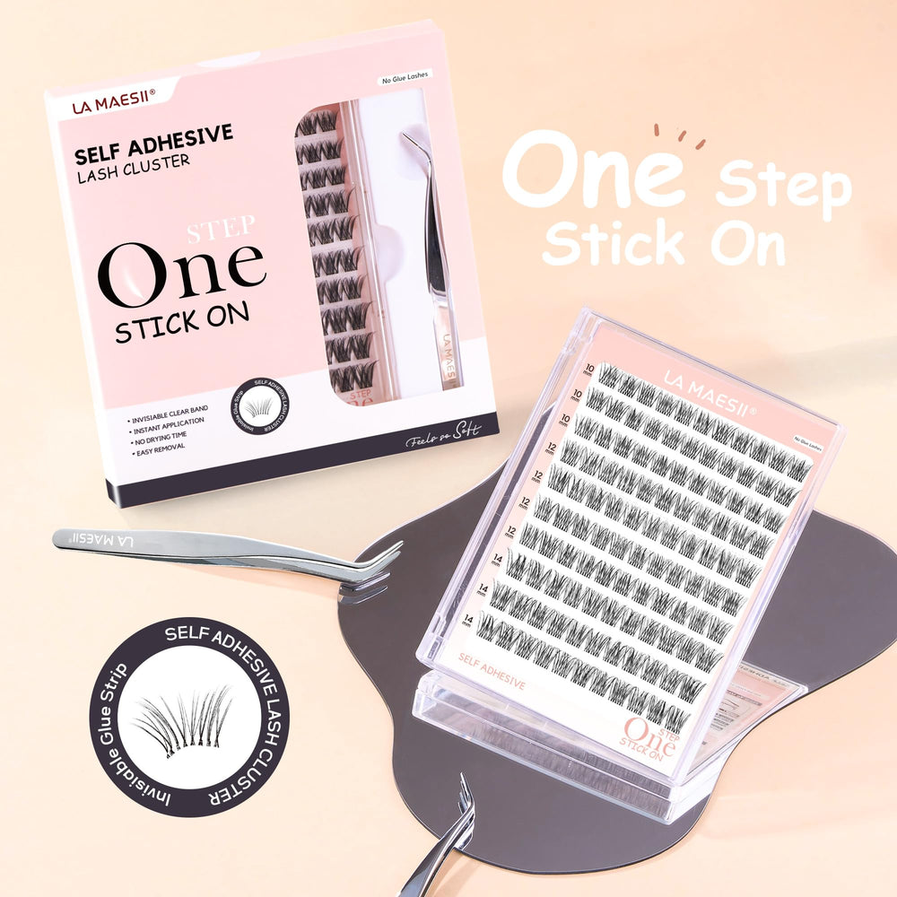 La Maesii included precision applicator improves DIY lash placement.