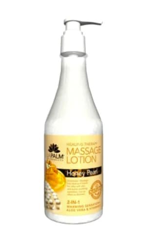La Palm Lotion Honey Pearl 8oz bottle for daily hydration and luminous skin