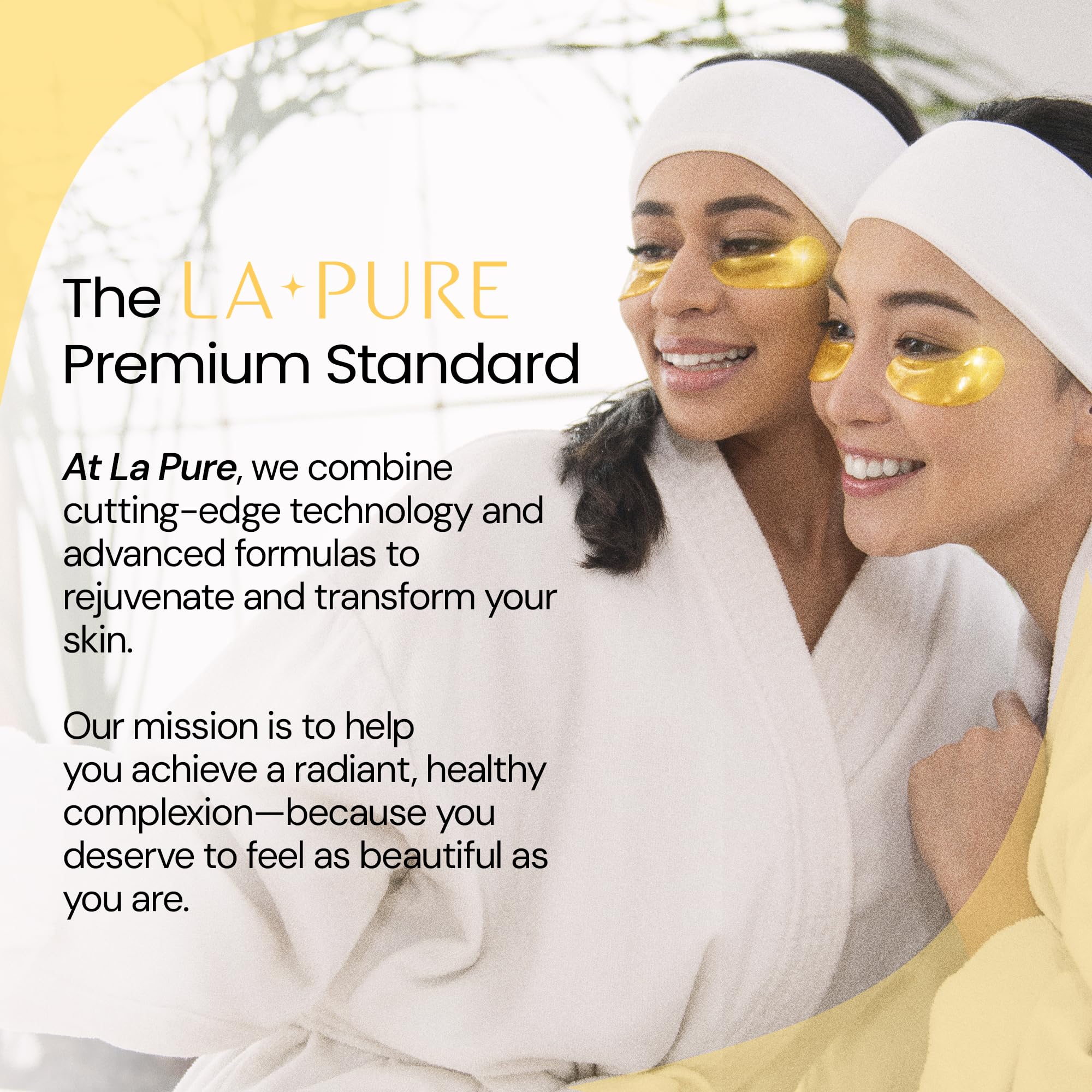 LA PURE 15-pair eye gel pads reduce visible fatigue
