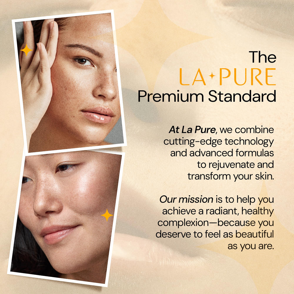 LA PURE Beef Tallow Face Cream 2oz jar showcases portable hydration for on-the-go use.