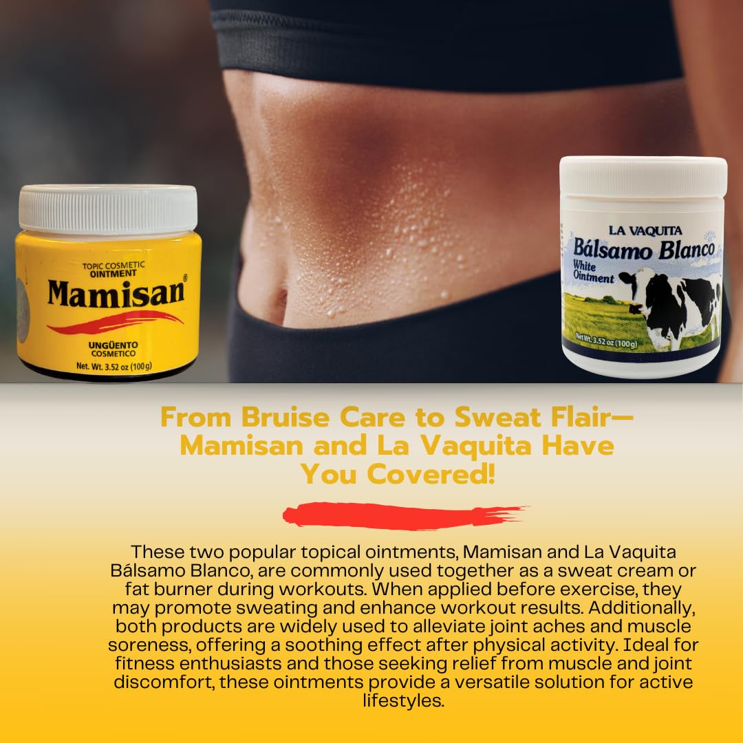 La Vaquita Balsamo Blanco recovery scene implying joint and muscle care after training