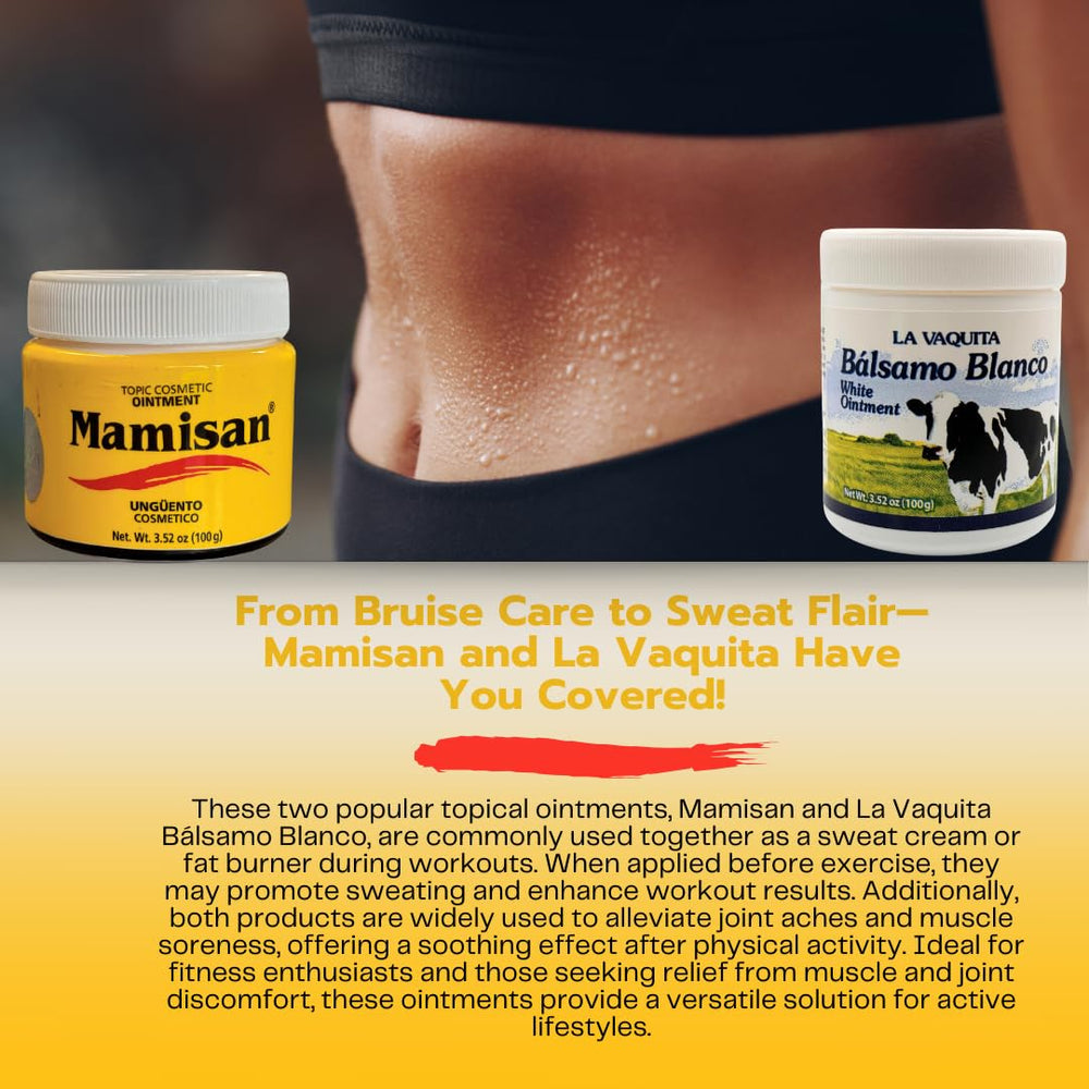 La Vaquita Balsamo Blanco recovery scene implying joint and muscle care after training