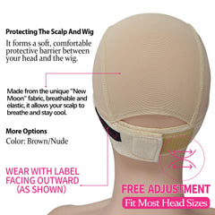 Labhairs Lace-MAX brown color option provides discreet, natural-toned fit.