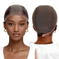 Labhairs wig-cap grip-band closeup velvet for scalp comfort and secure wear.