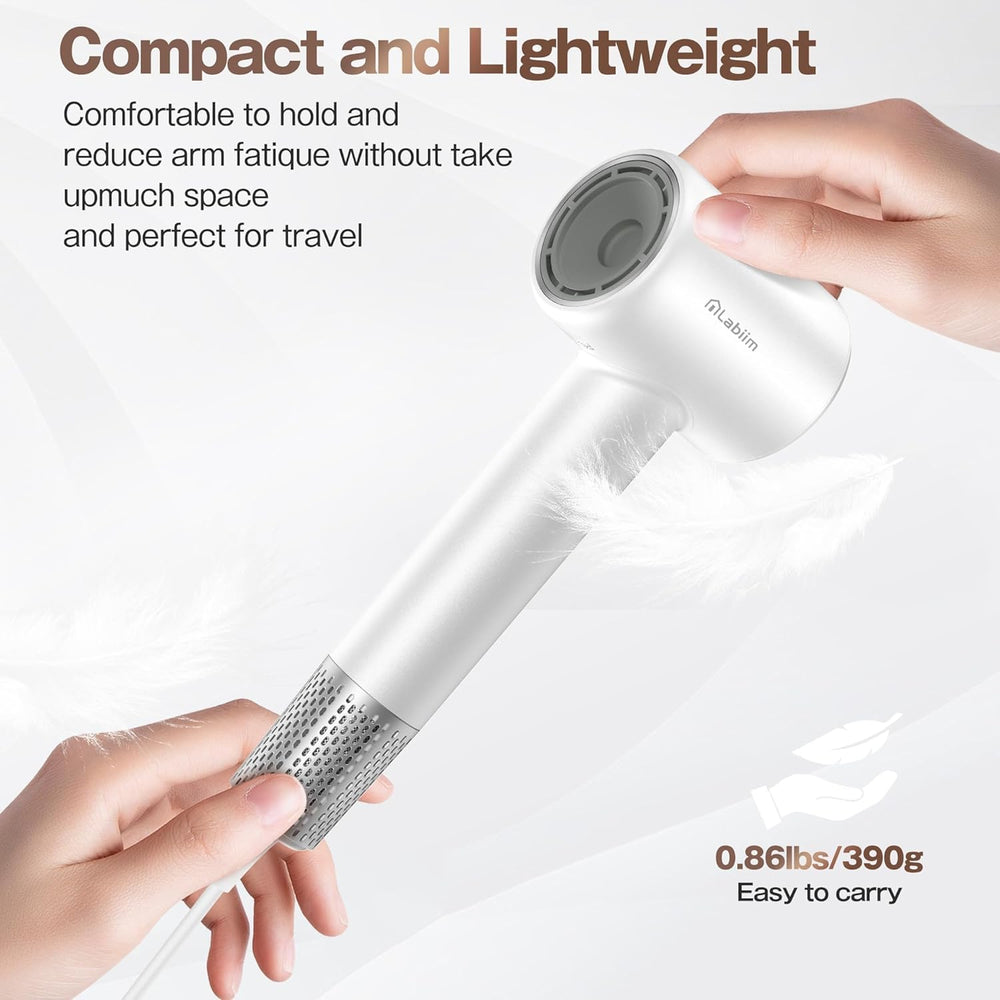 Labiim hair dryer 360 rotating nozzle supports versatile styling