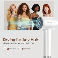 Labiim hair dryer brushless motor delivers efficient power with quieter operation
