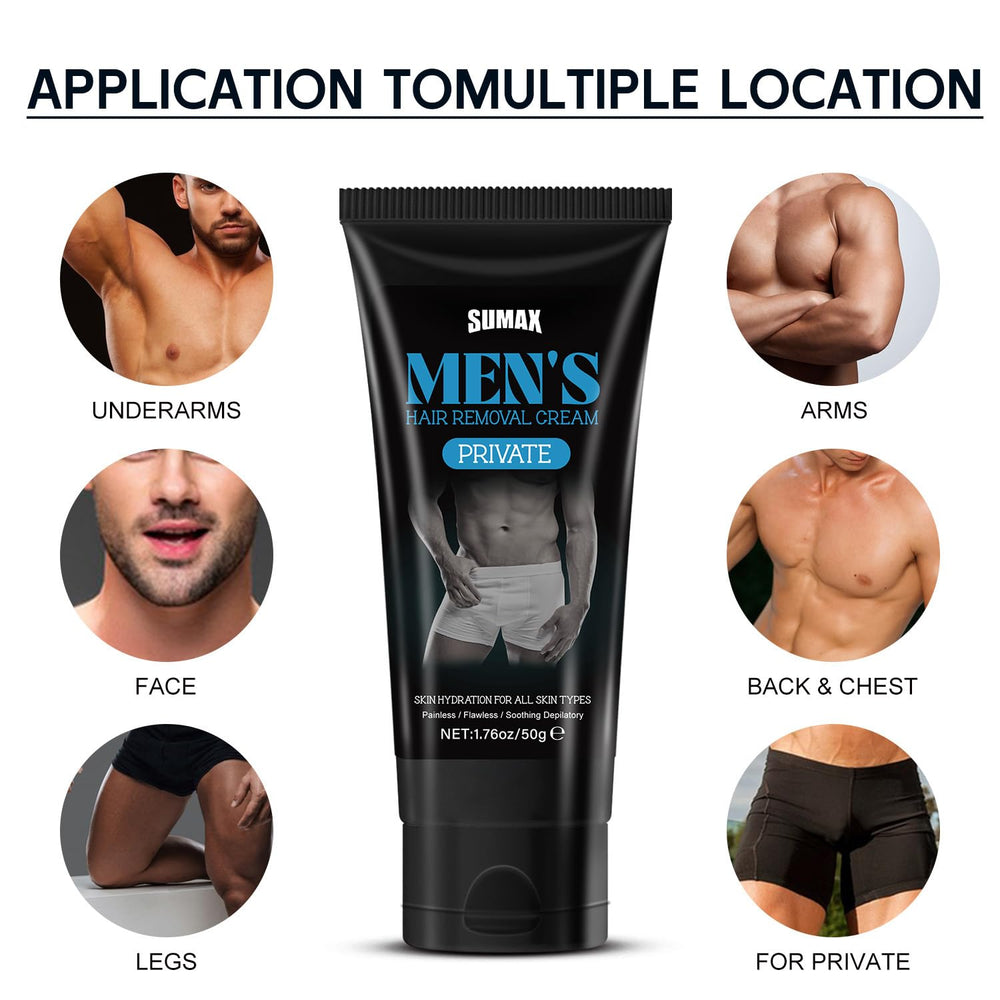 LABJD groin-pubic-area hair-removal focuses on sensitive zones with gentle formula.