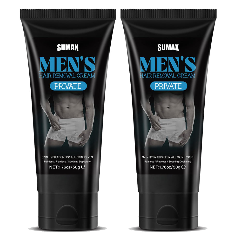 LABJD hair removal cream packaging showcases two-pack box for convenient grooming.