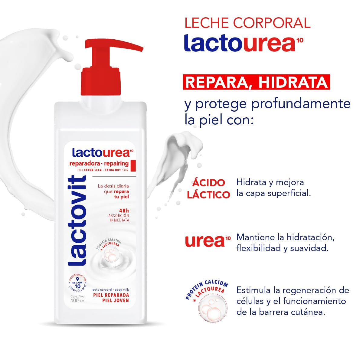 Lactovit shelf display with bottle signals daily nourishment and routine