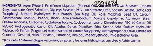Lactovit dermatology-tested label on packaging communicates trusted skincare
