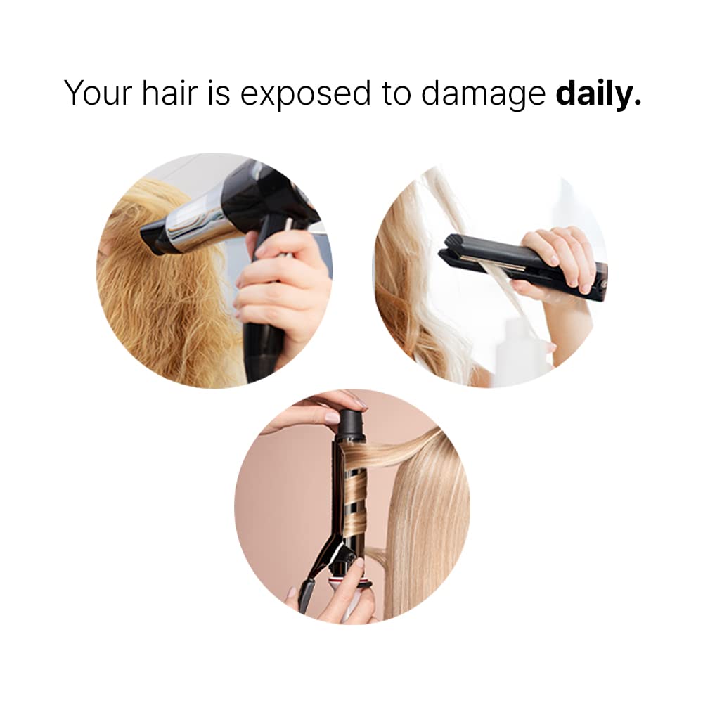 LA'DOR anti-frizz gloss finish enhances shine after styling