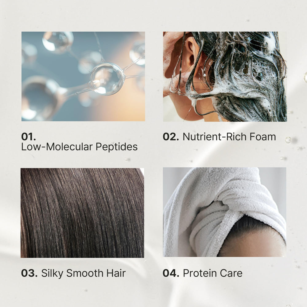 LA'DOR shampoo creates rich lather for cleansing and moisture balance