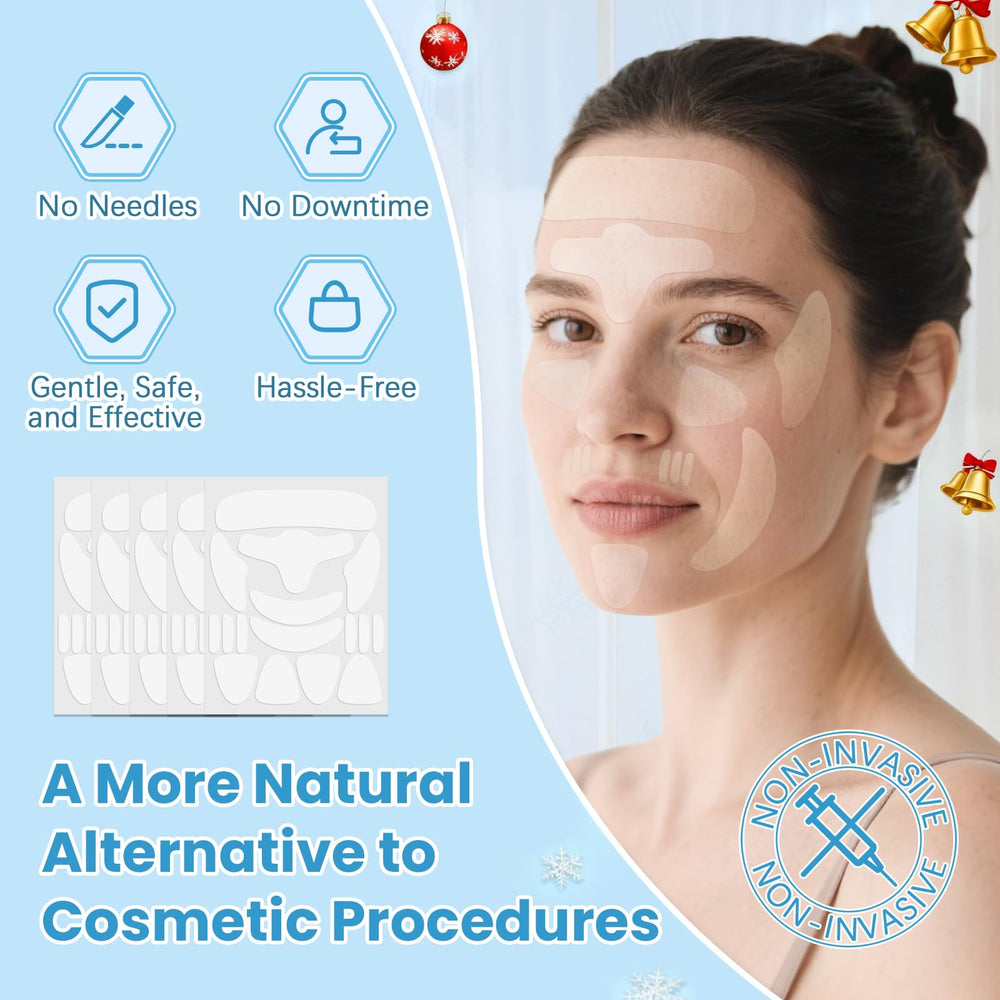 LadPemo nose-brows patches sit discreetly to smooth between nose and brows