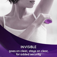 Lady Speed Stick Fresh Fusion gel application being applied smoothly on skin.