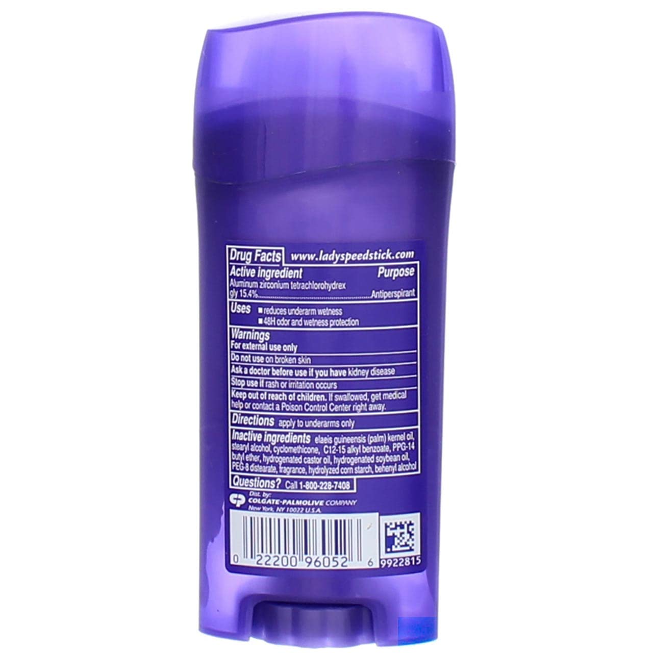 Lady Speed Stick Wild Freesia 4-pack display emphasizes value.