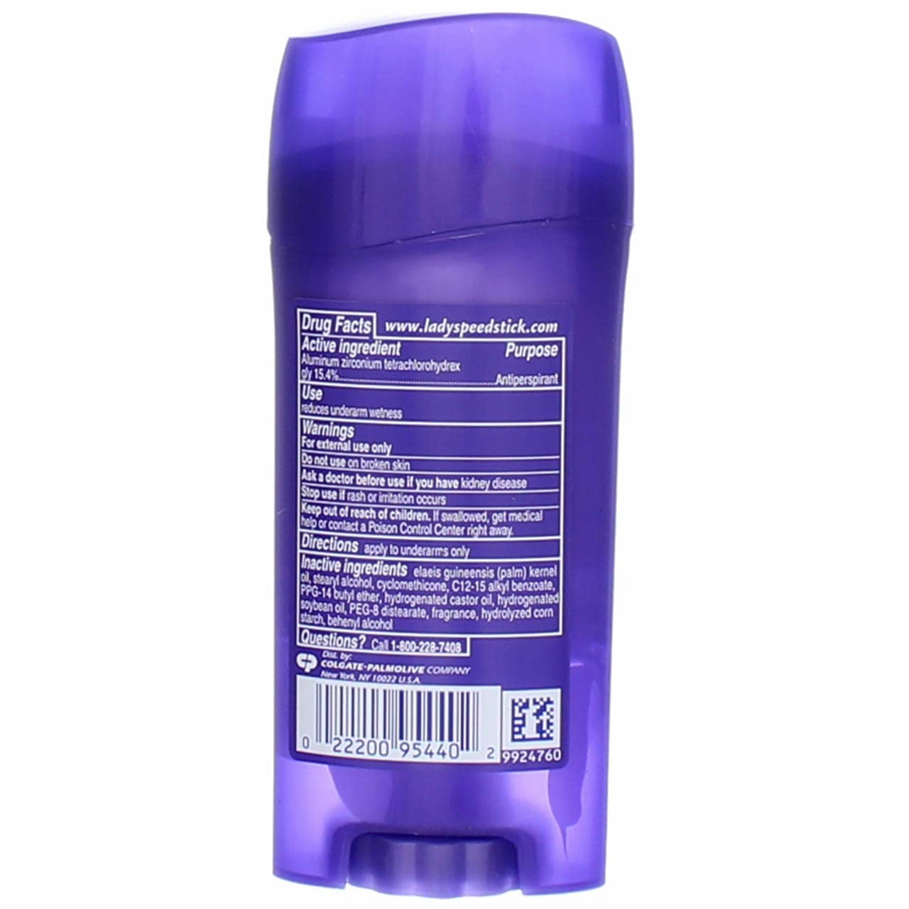 Lady Speed Stick 4x2.3oz bundle communicates value and portable size.