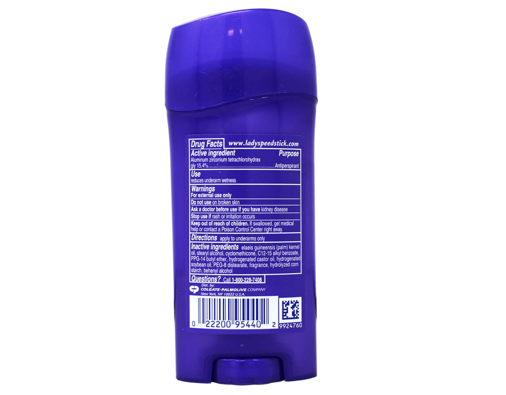 Lady Speed Stick Invisible Dry Powder Fresh application shows smooth glide.