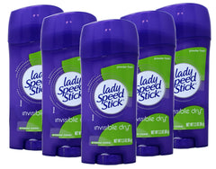 Lady Speed Stick Invisible Dry Powder Fresh on clothing shows no white residue.