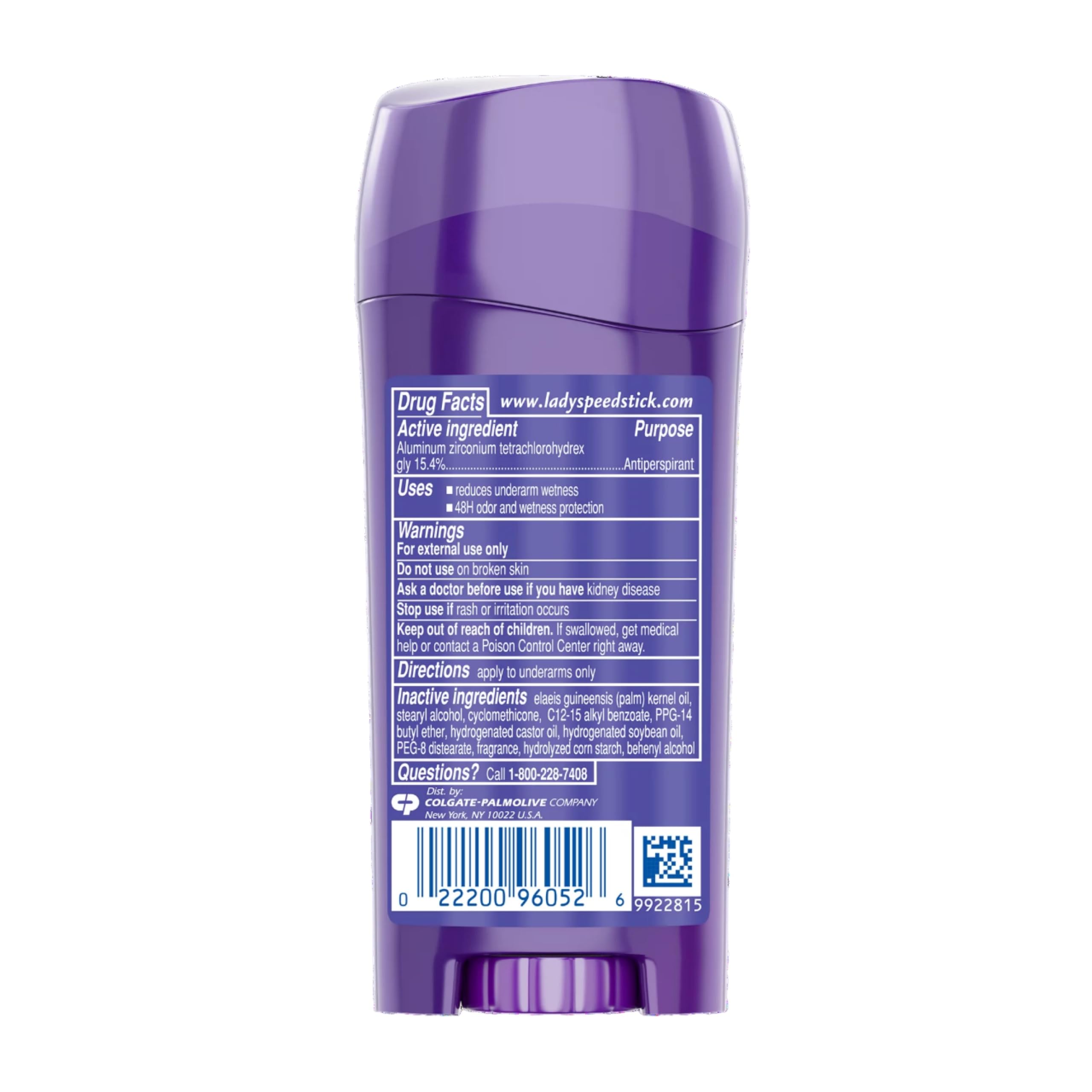 Lady Speed Stick Invisible Dry Wild Freesia cap ready for daily use.
