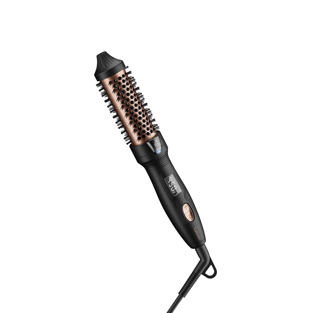 Lafesro Thermal Brush Mini shows a compact design for on-the-go styling.