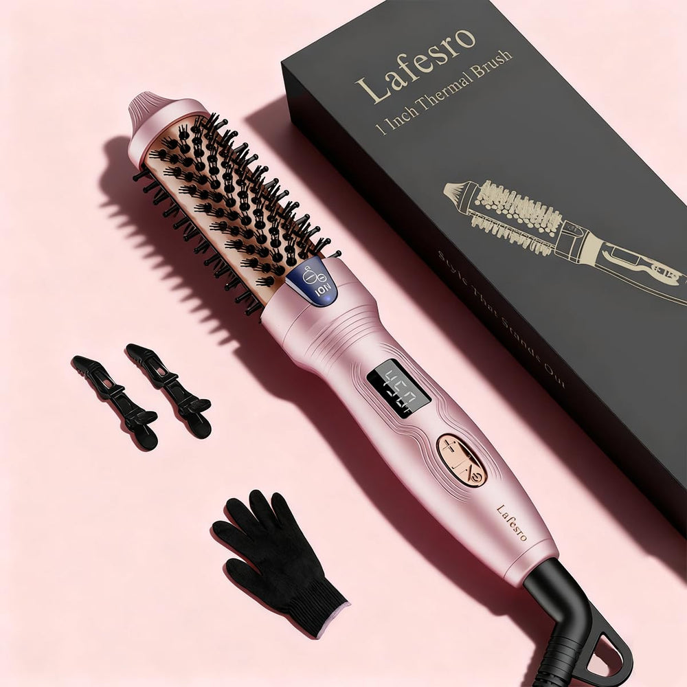 Lafesro Thermal Brush Mini travel case enables easy transport.
