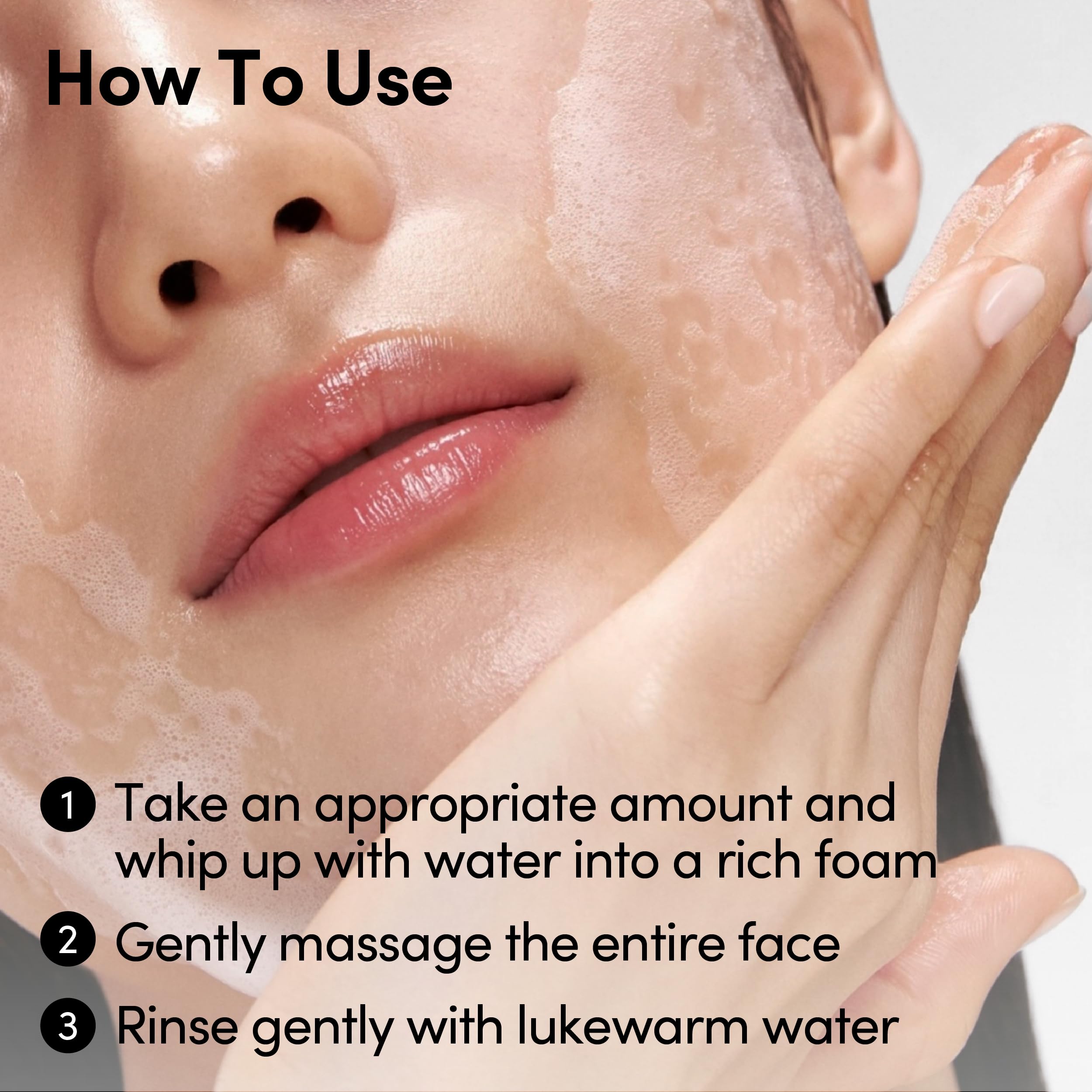 Aqualicia peptide graphic suggests deep hydration support and lasting moisture.
