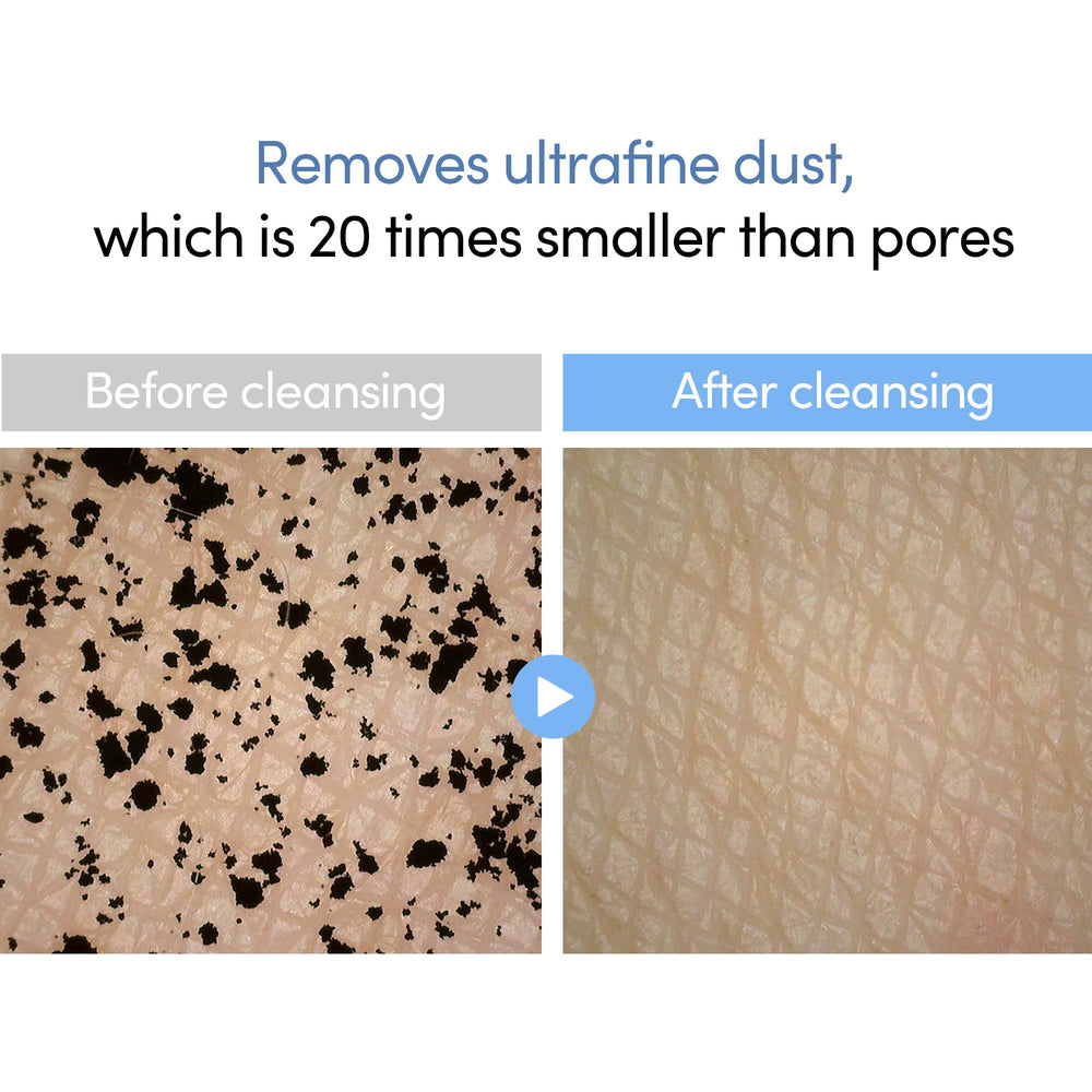 Lagom Cellup tiny bubbles texture closeup emphasizes soft cleansing feel.