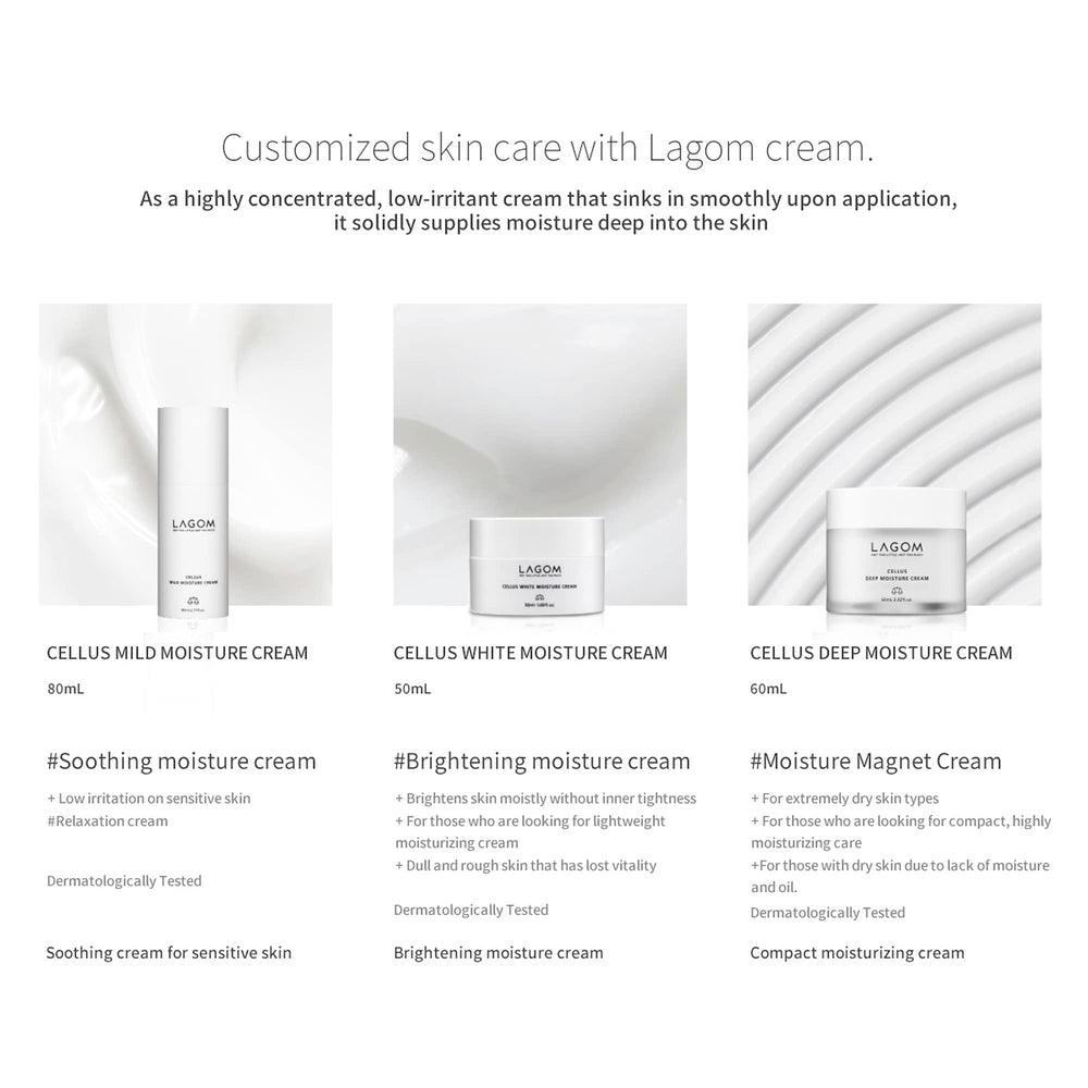 LAGOM Cellus premium packaging close-up with clean branding