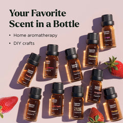 Lagunamoon amber bottle close-up protecting fragrance and preserving scent stability