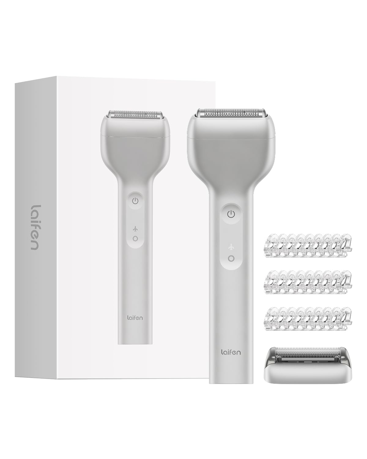 Laifen T1 Pro front view shows premium aluminum body for a comfortable grip.