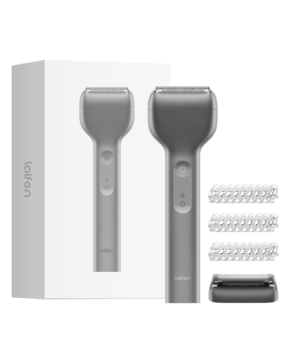 Laifen T1 Pro shaver body viewed from front for a smooth shave.