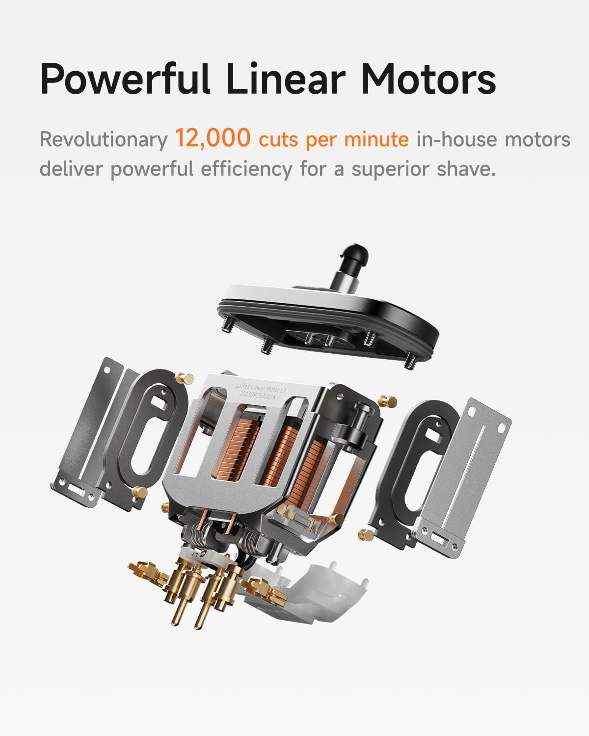 Laifen T1 Pro trimmer guards illustrate versatile grooming with three length options.