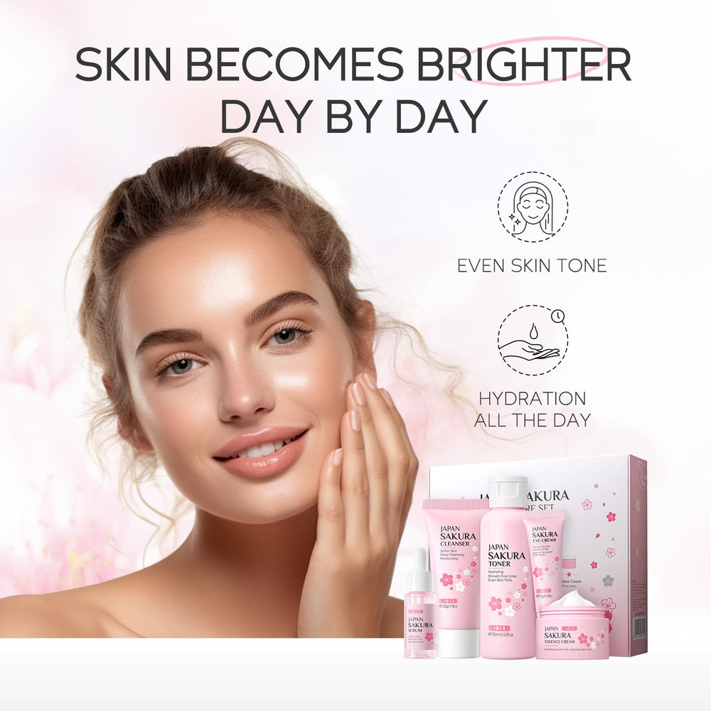 LAIKOU Sakura eye cream tube ideal for fine lines.